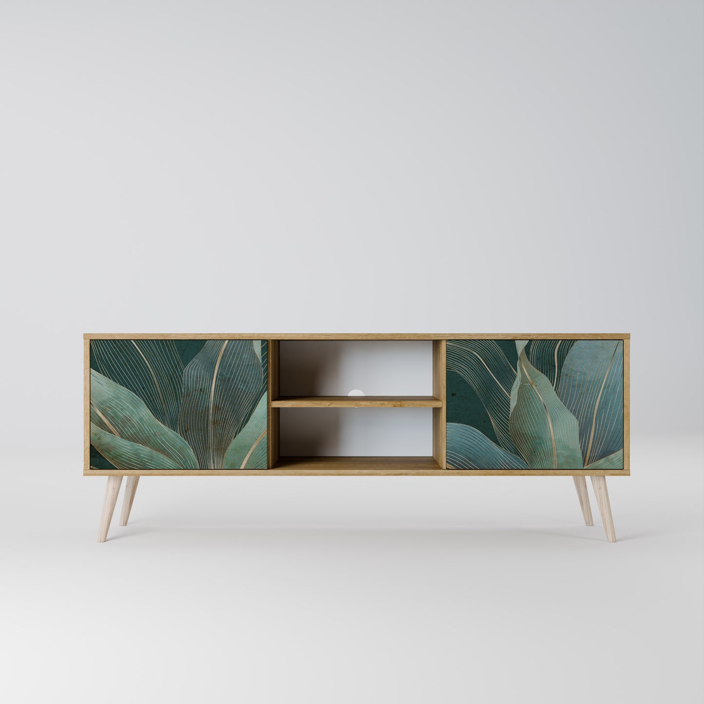ROYAL GREEN Dvoudveřový TV stolek