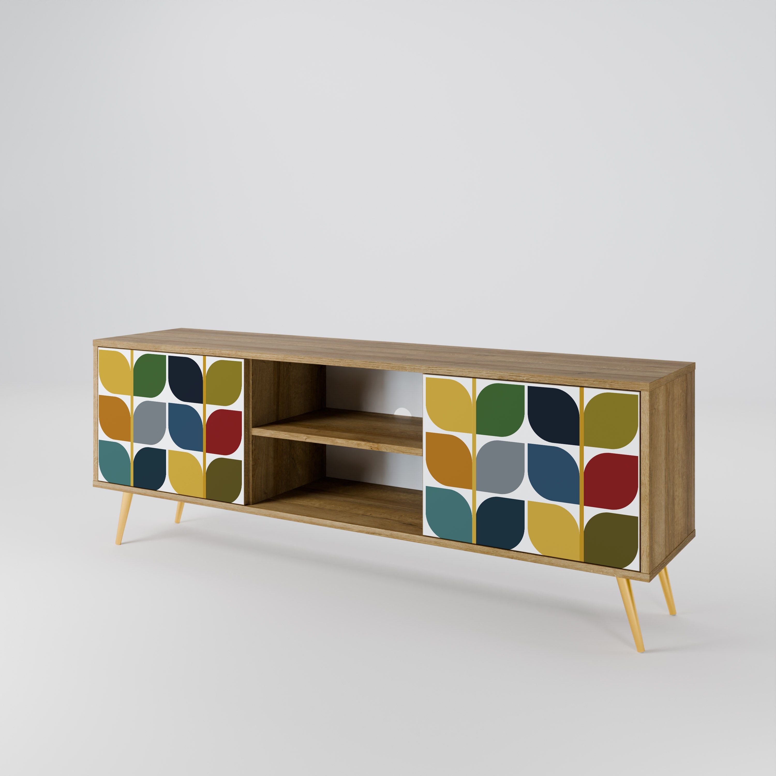 WEIGHTLESS HOURS 2-Door TV Cabinet