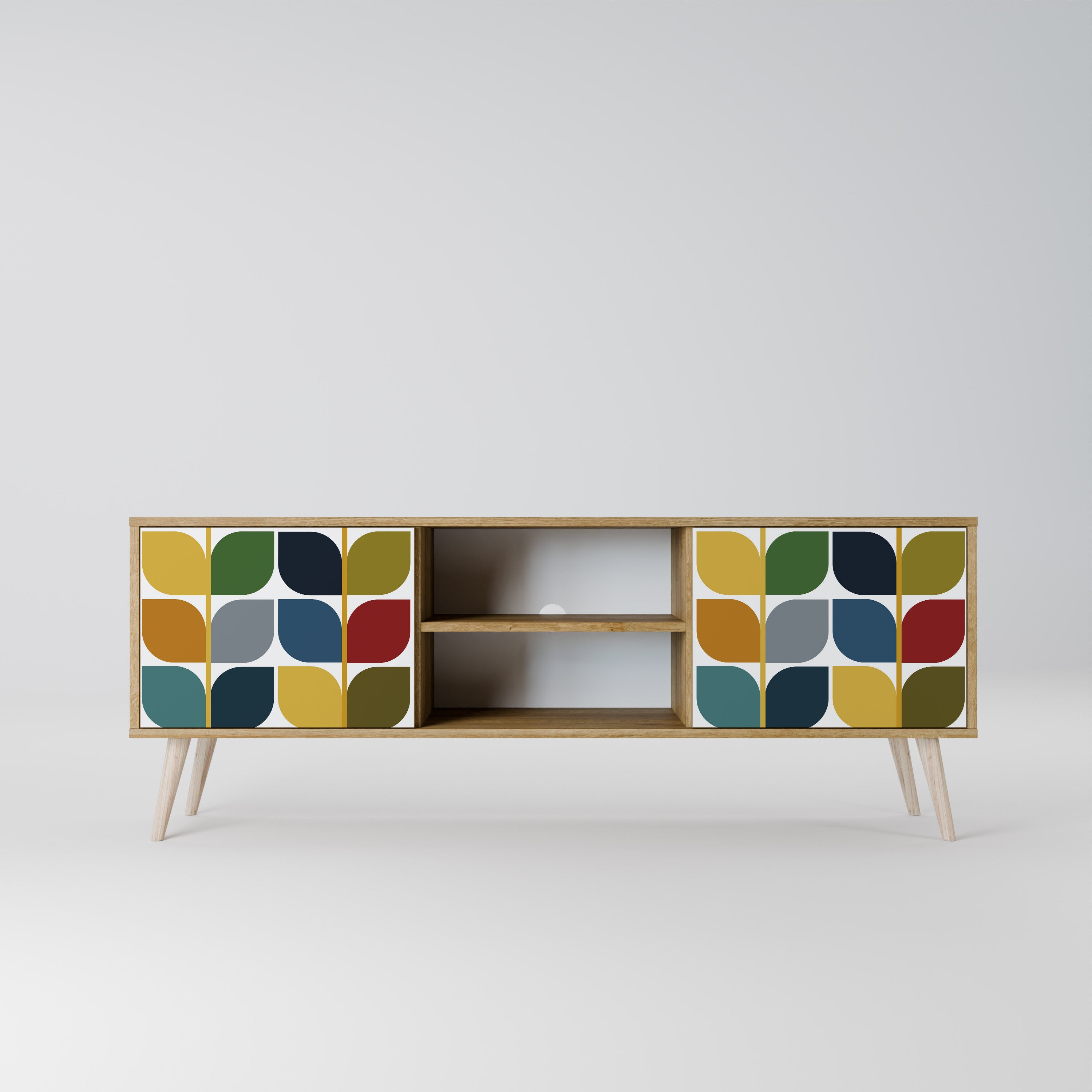 WEIGHTLESS HOURS 2-Door TV Cabinet