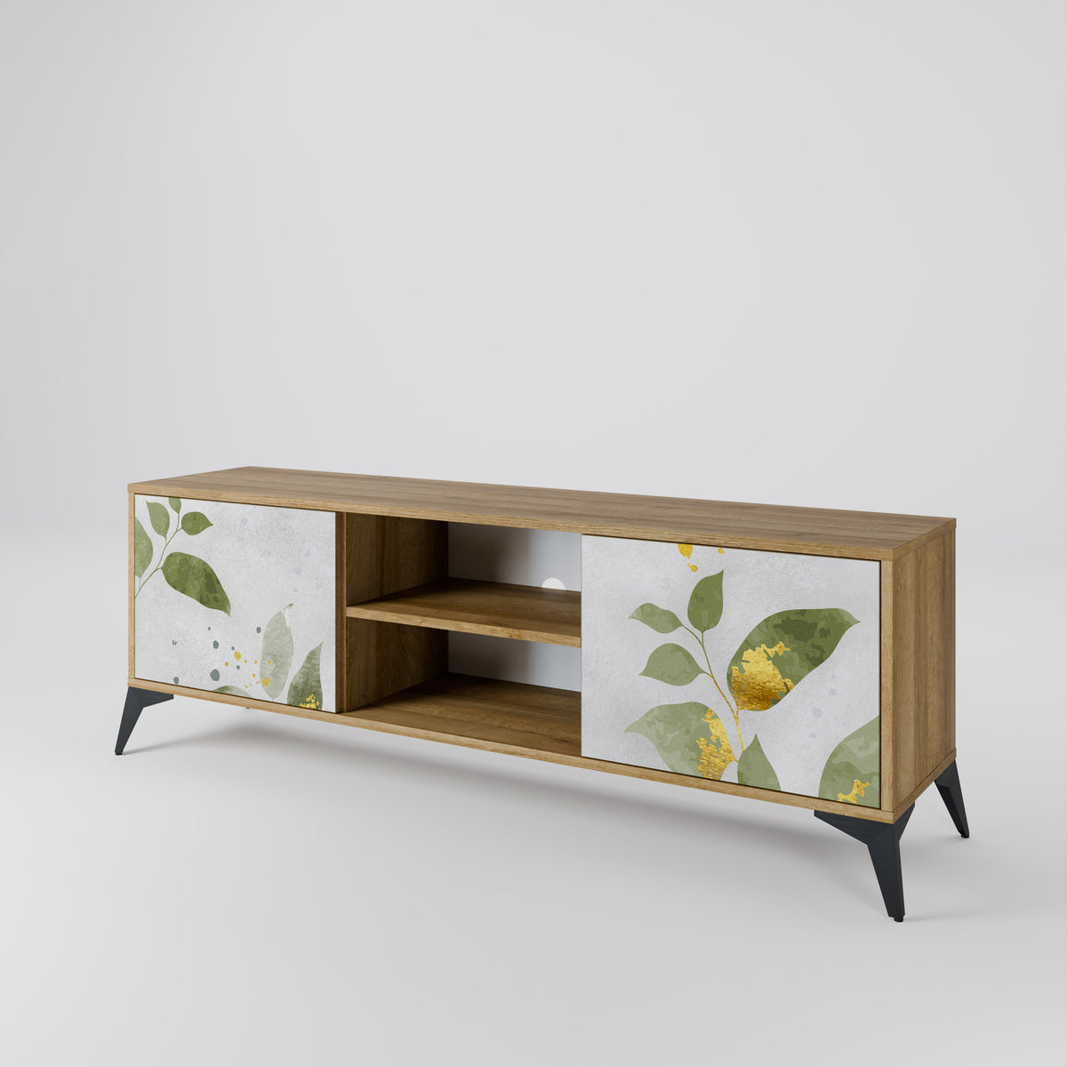 ELEGANT BOTANICS Dvoudveřový TV stolek