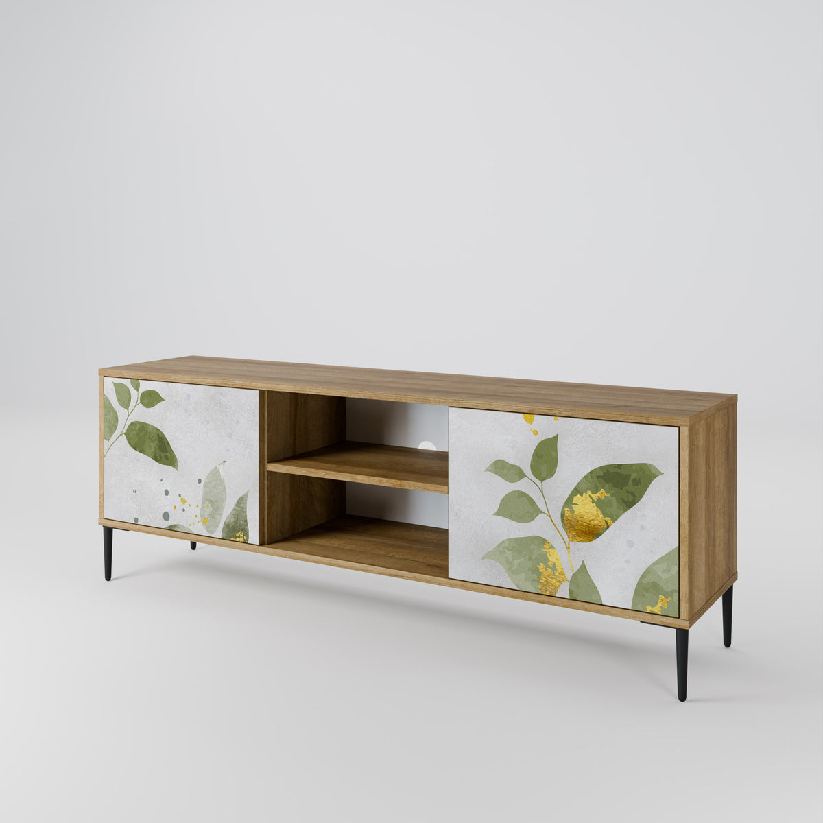 ELEGANT BOTANICS Dvoudveřový TV stolek