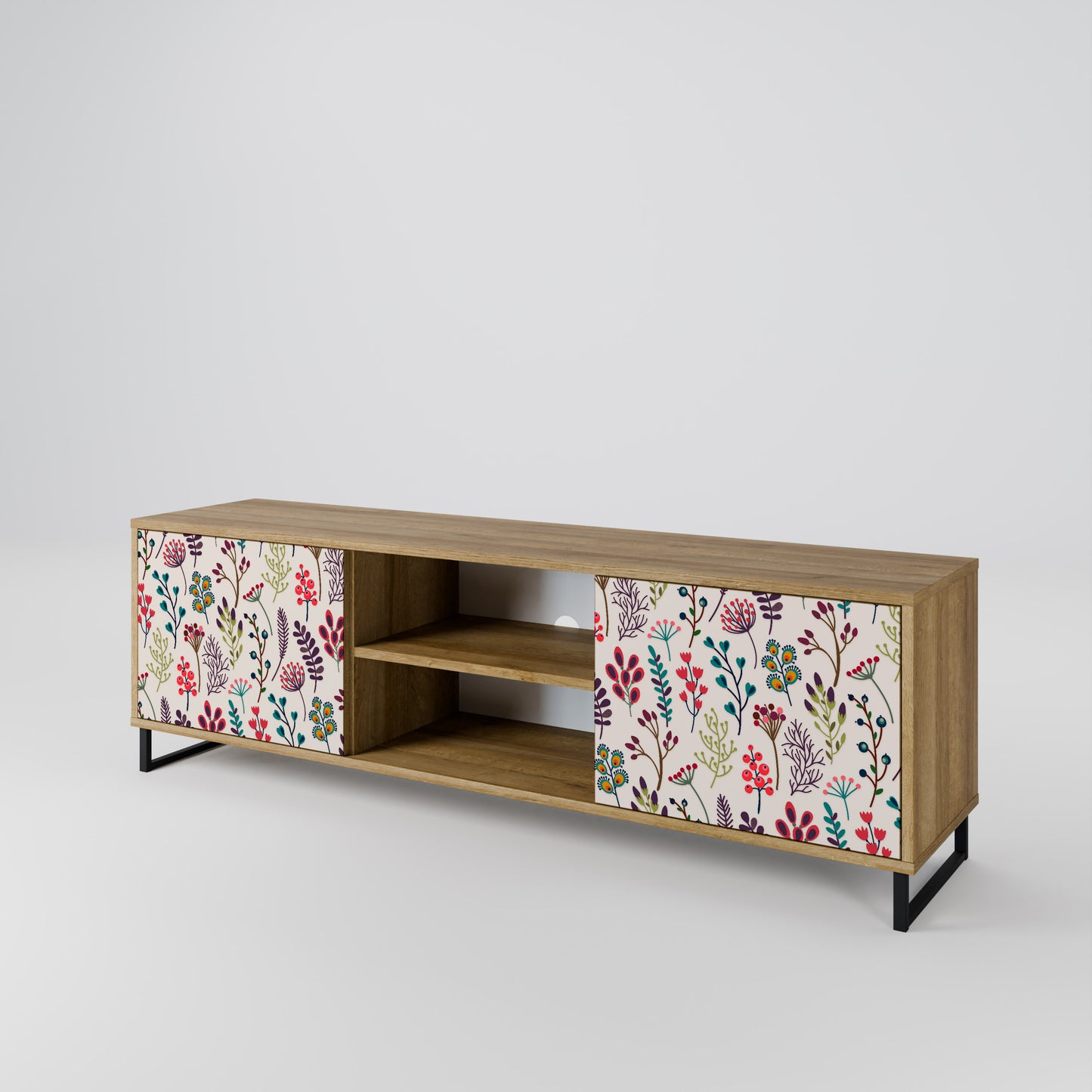 AUTUMN SUNDRIES Dvoudveřový TV stolek
