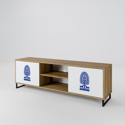 POLISH FOLK ART Dvoudveřový TV stolek