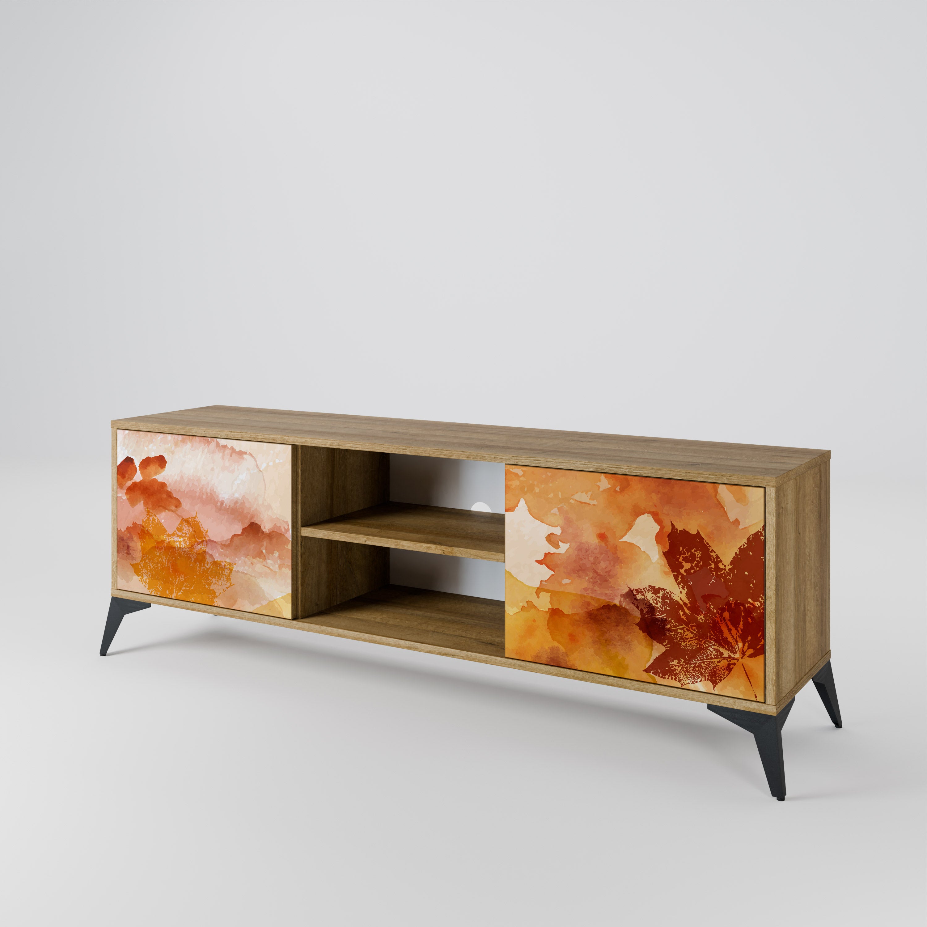 TRACES OF AUTUMN 2-Door TV Cabinet