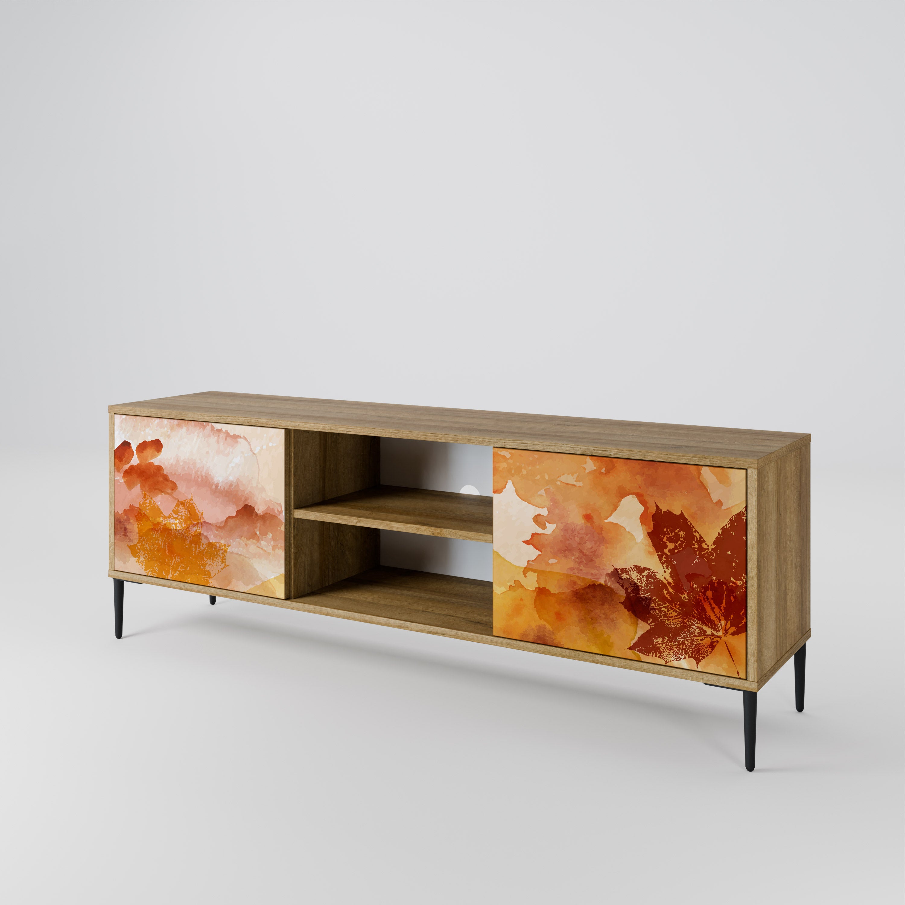 TRACES OF AUTUMN 2-Door TV Cabinet