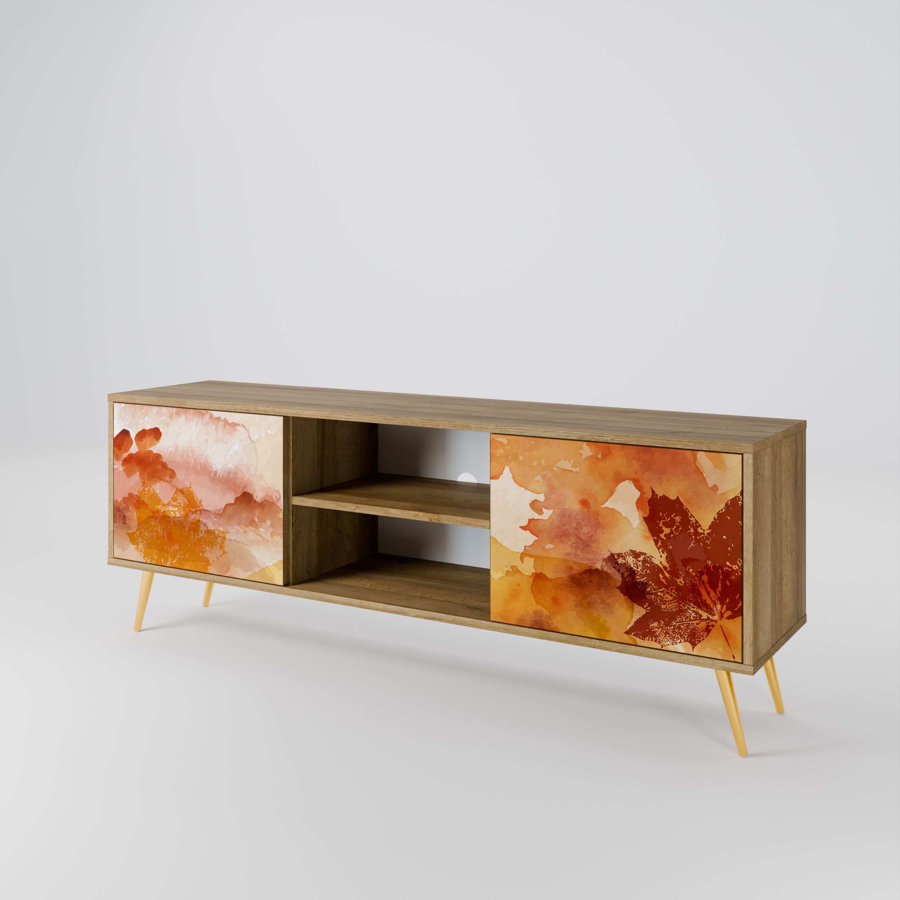 TRACES OF AUTUMN 2-Door TV Cabinet