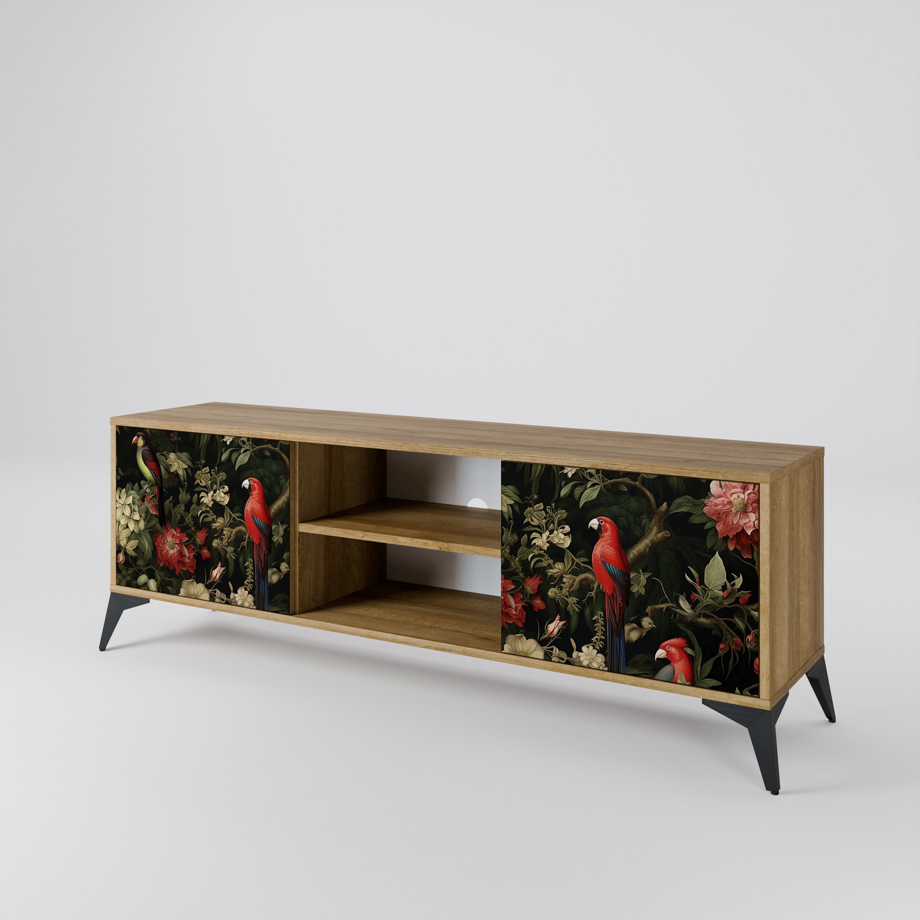 AVIAN GREENERY 2-Door TV Cabinet