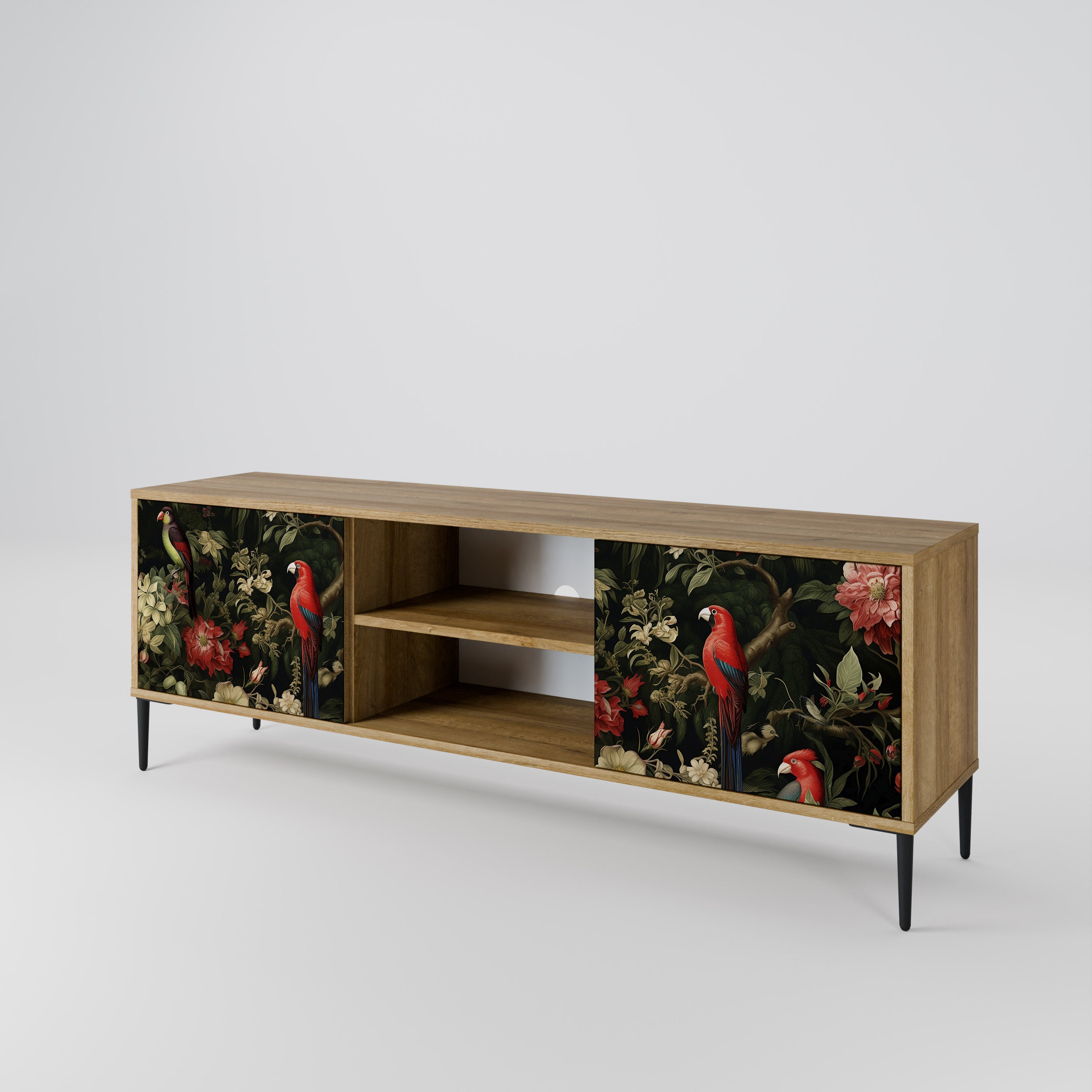 AVIAN GREENERY 2-Door TV Cabinet