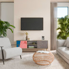 GLAMOROUS STRIPE Dvoudveřový TV stolek