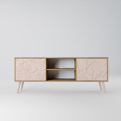 CERAMIC TEXTURE Dvoudveřový TV stolek
