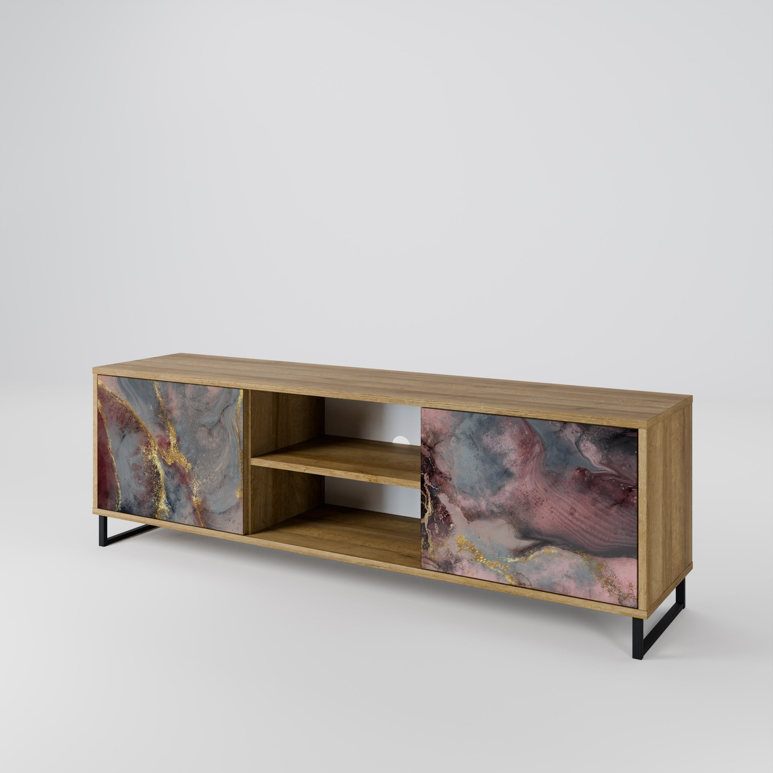 GOLDEN TIDES 2-Door TV Cabinet