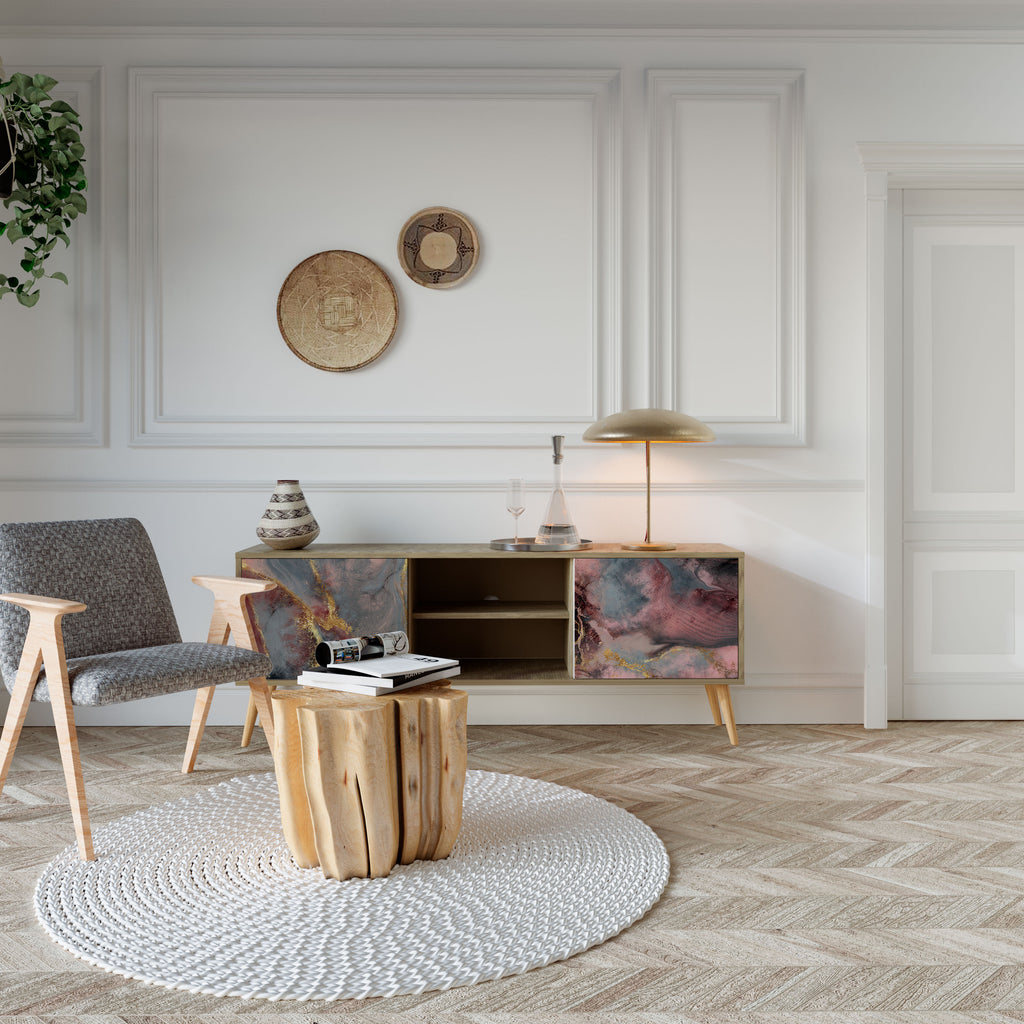 GOLDEN TIDES 2-Door TV Cabinet