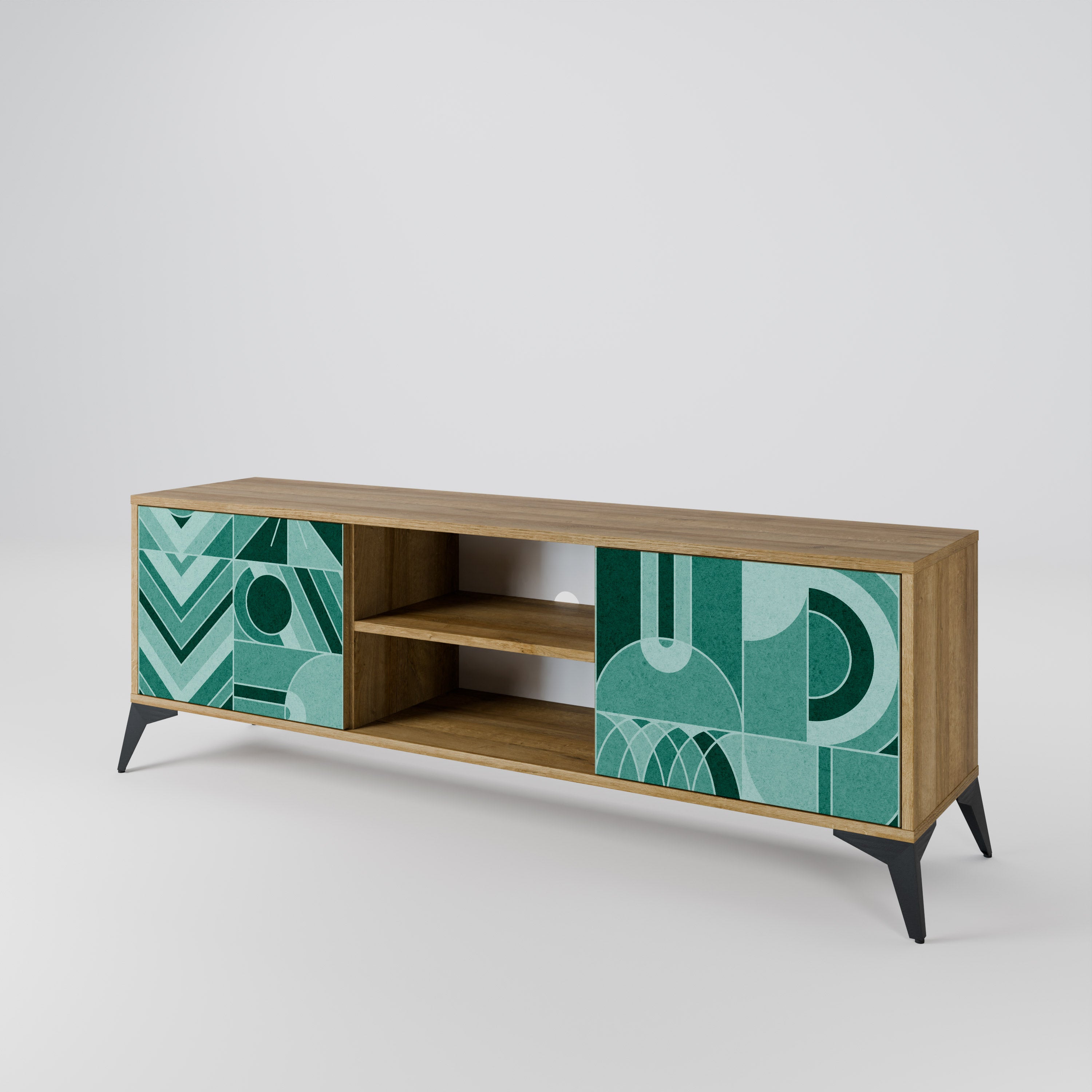 HARMONIC GRID 2-Door TV Cabinet