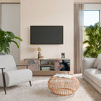 GILDED SWIRLS 2-Door TV Cabinet