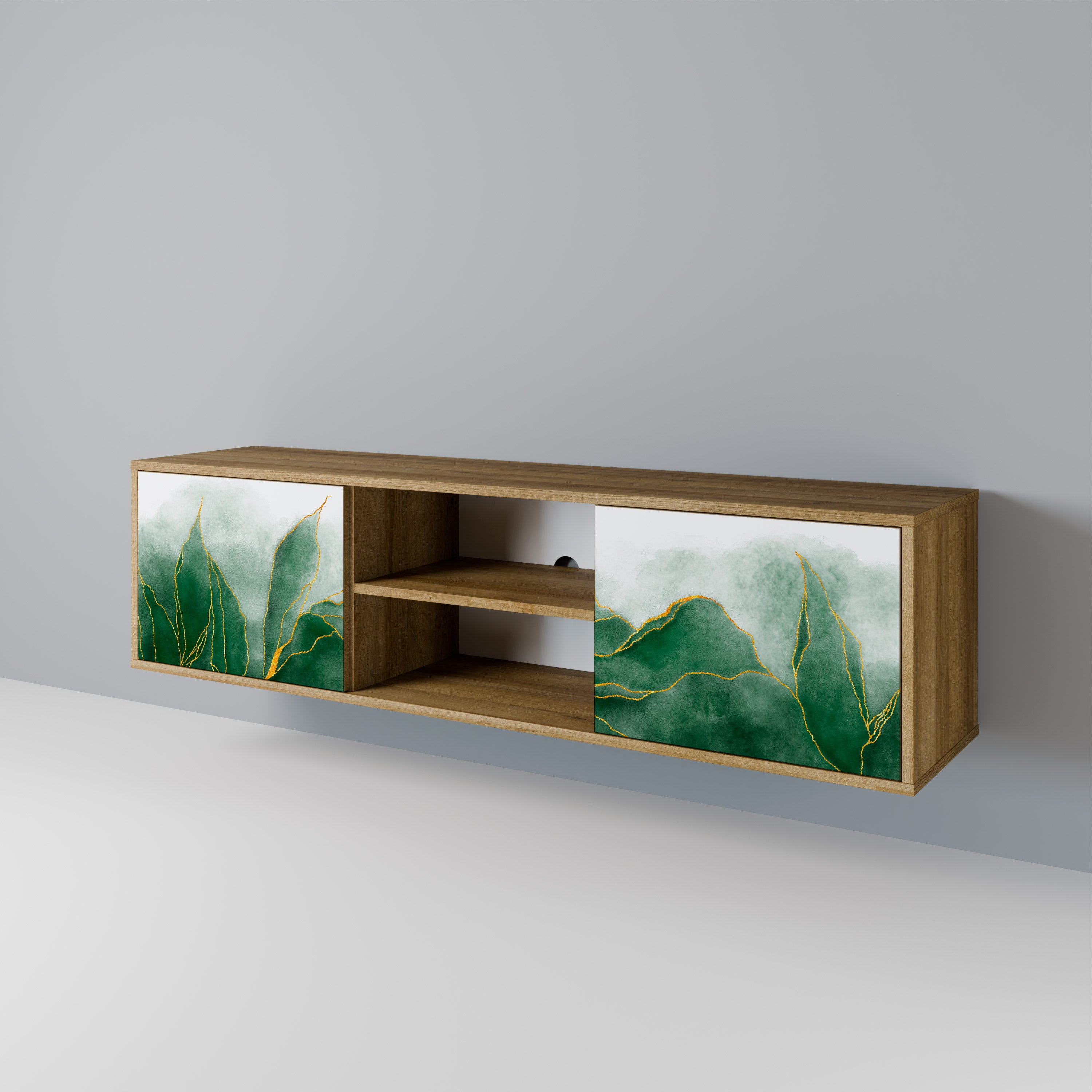 EXPENSIVE NATURE 2-Door TV Cabinet