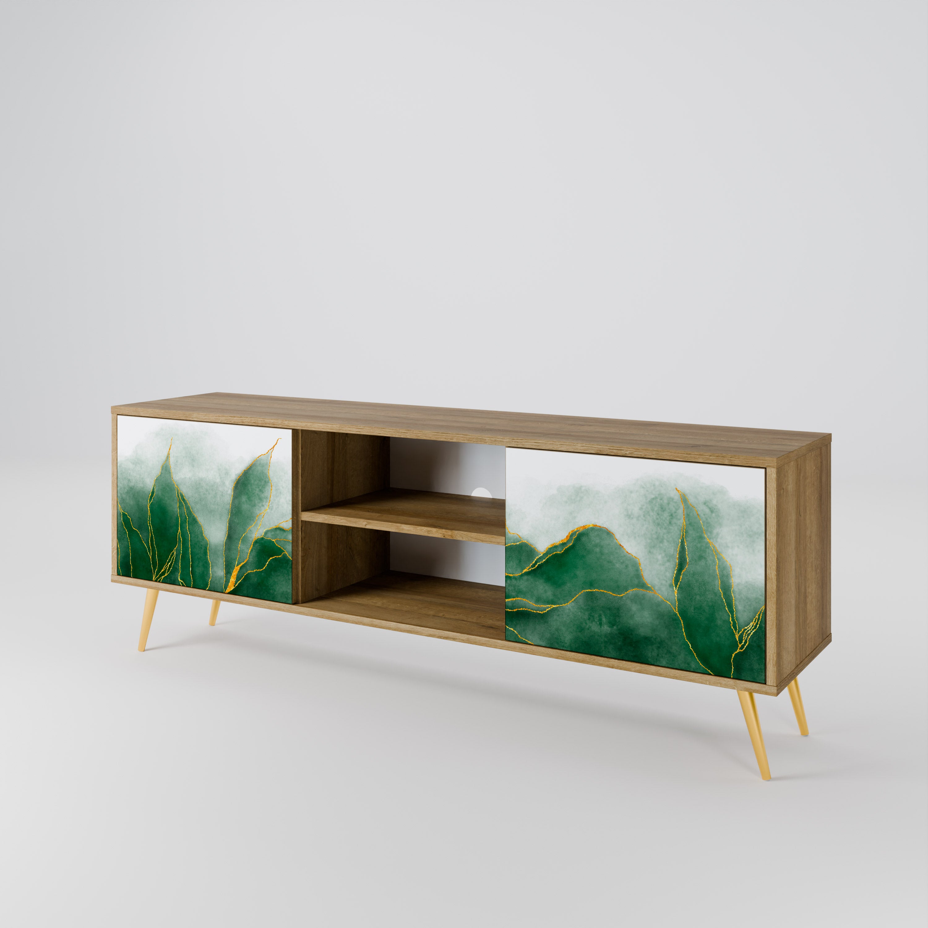 EXPENSIVE NATURE 2-Door TV Cabinet