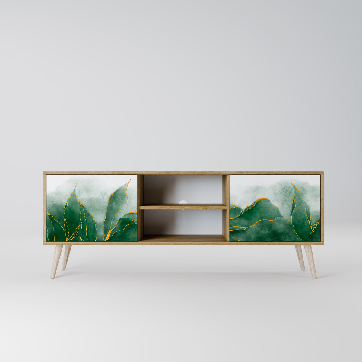 EXPENSIVE NATURE Dvoudveřový TV stolek