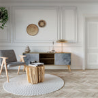 MUTED ARC 2-Door TV Cabinet