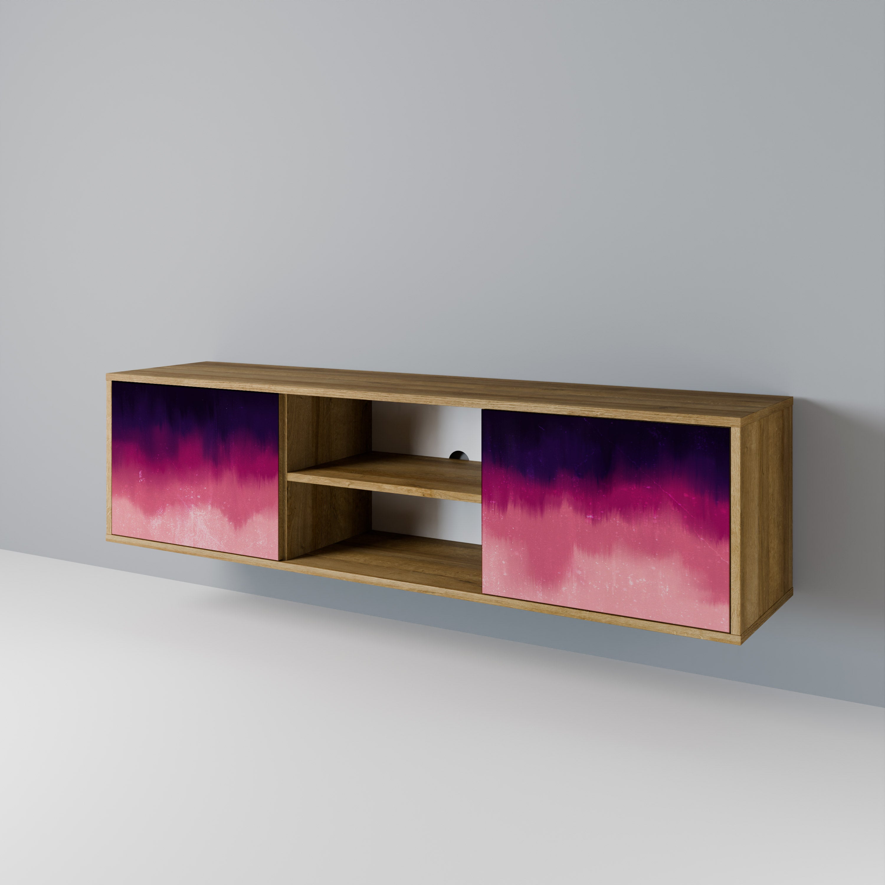 AURORA BOREALIS 2-Door TV Cabinet