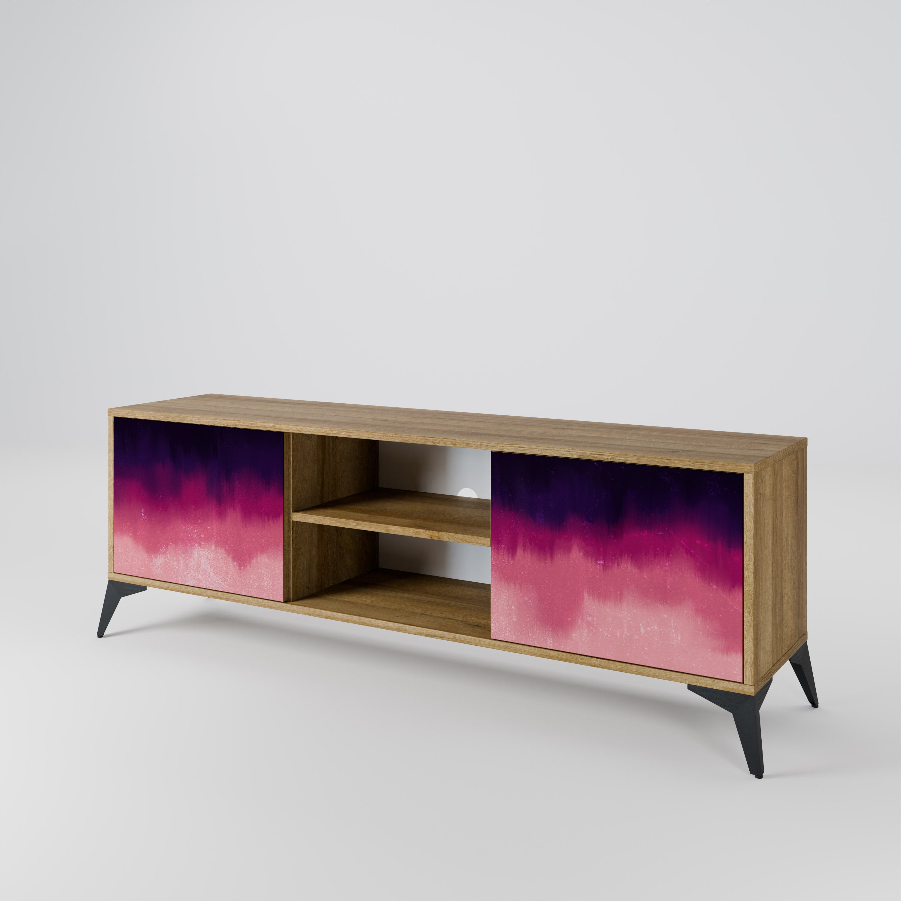 AURORA BOREALIS 2-Door TV Cabinet