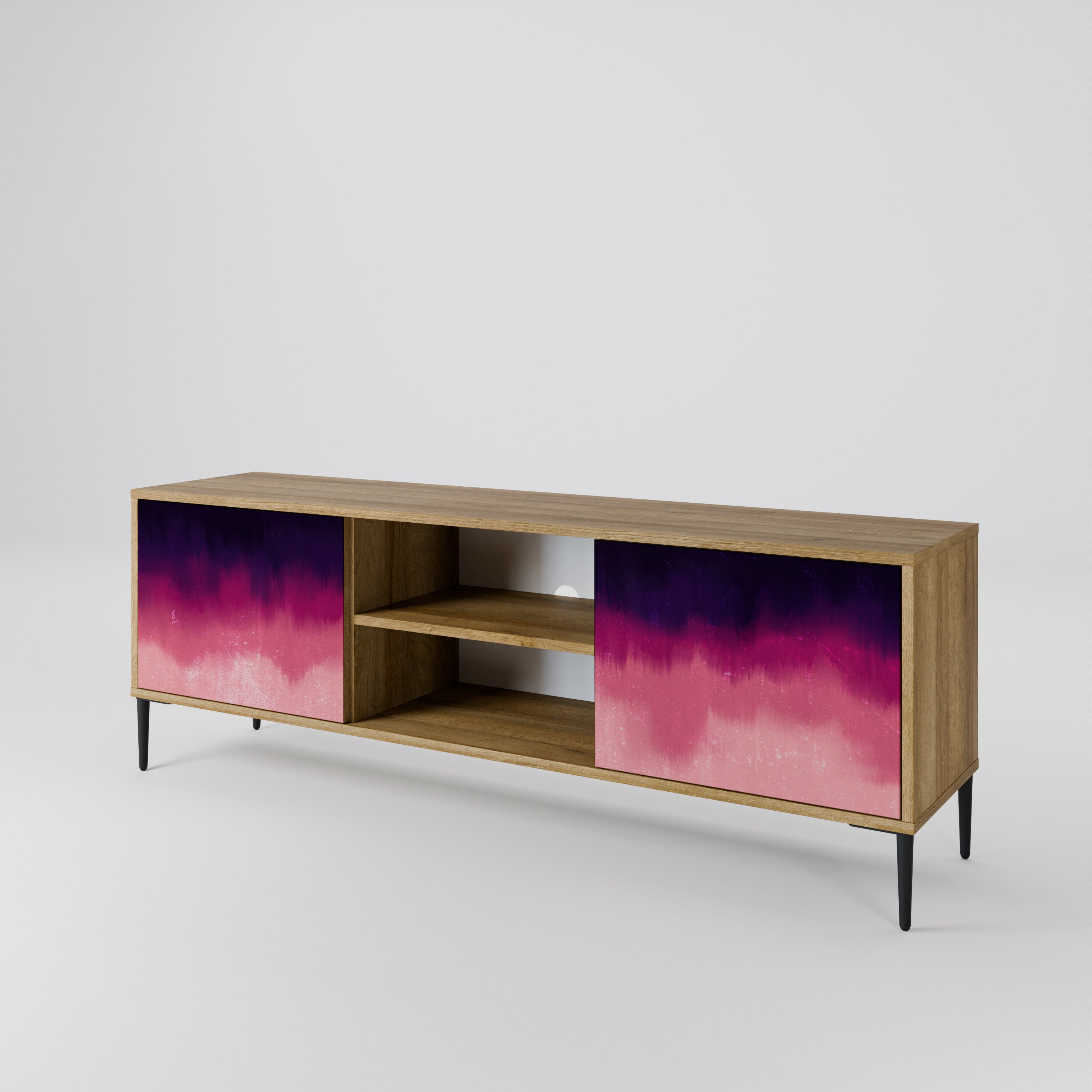AURORA BOREALIS 2-Door TV Cabinet