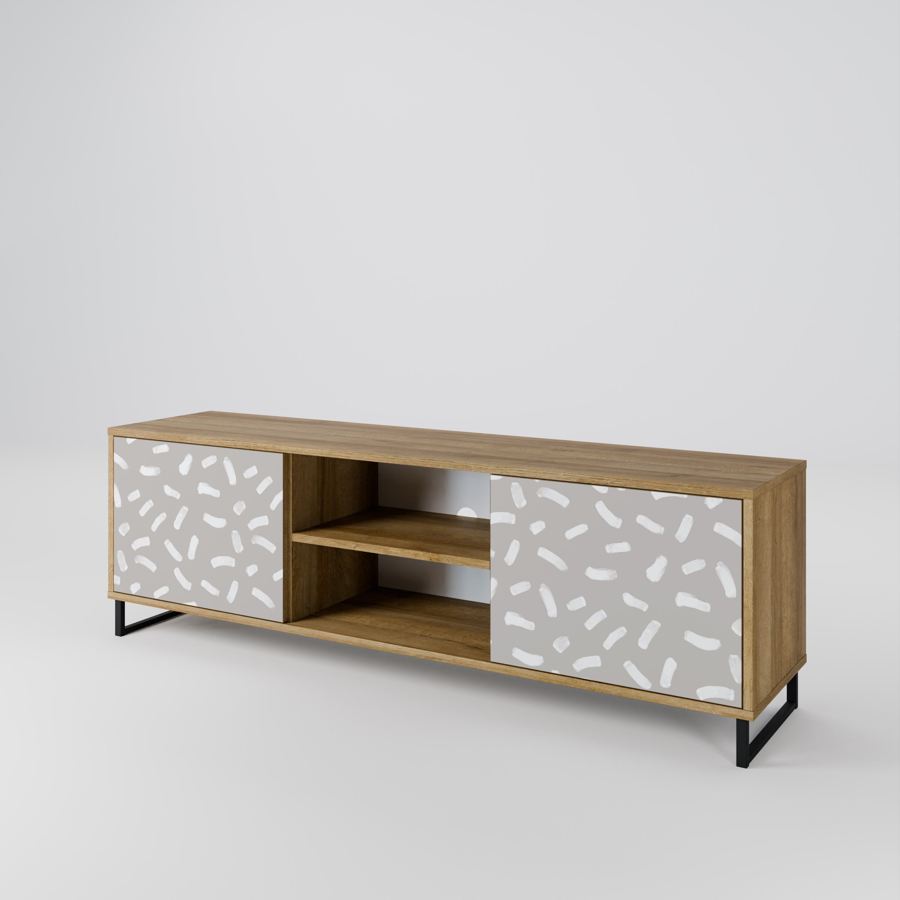 PASSING SECONDS 2-Door TV Cabinet