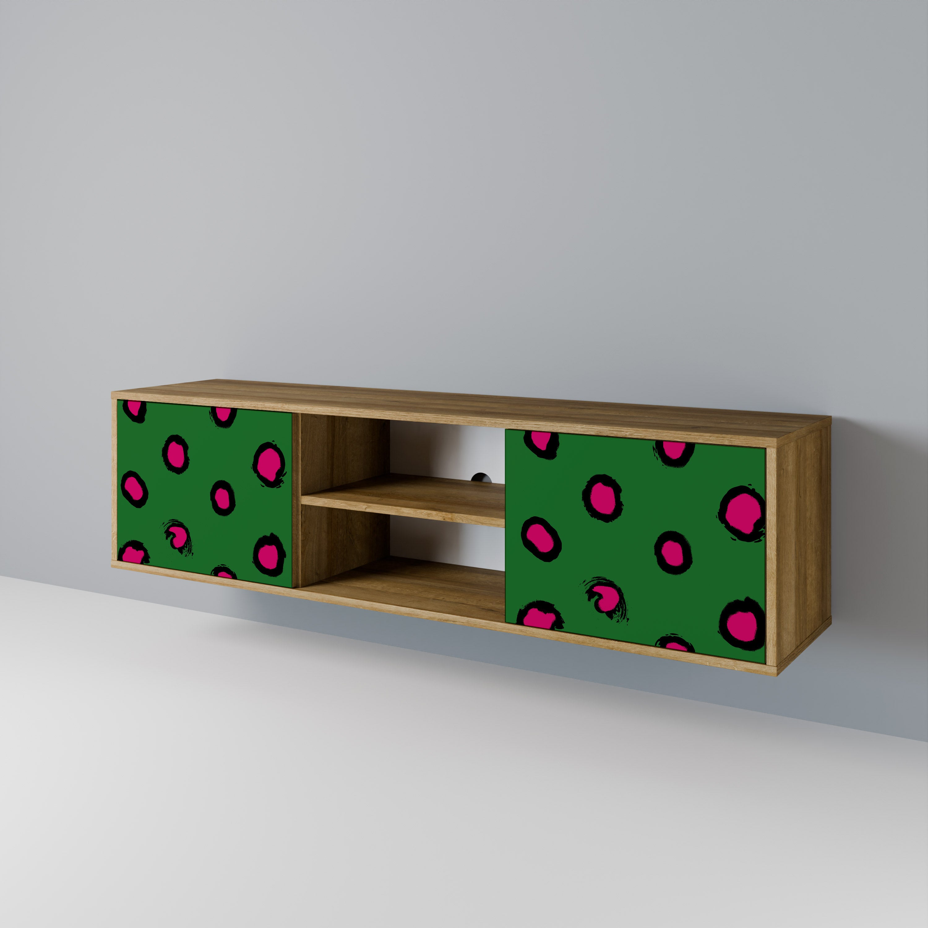 FUNKY SPOTS 2-Door TV Cabinet