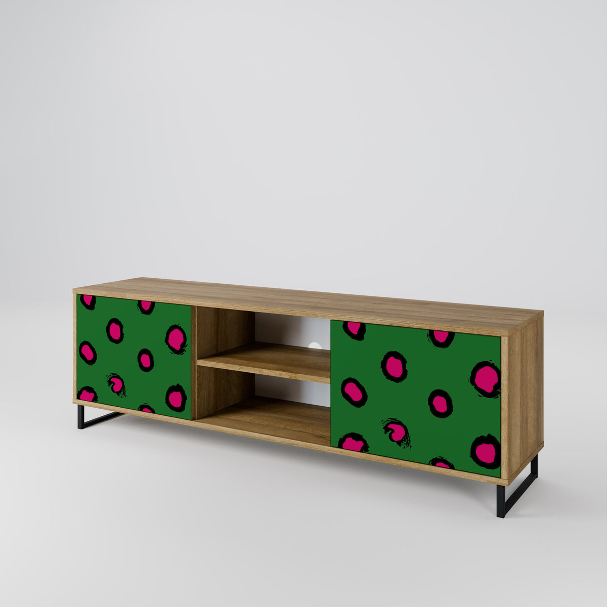 FUNKY SPOTS Dvoudveřový TV stolek