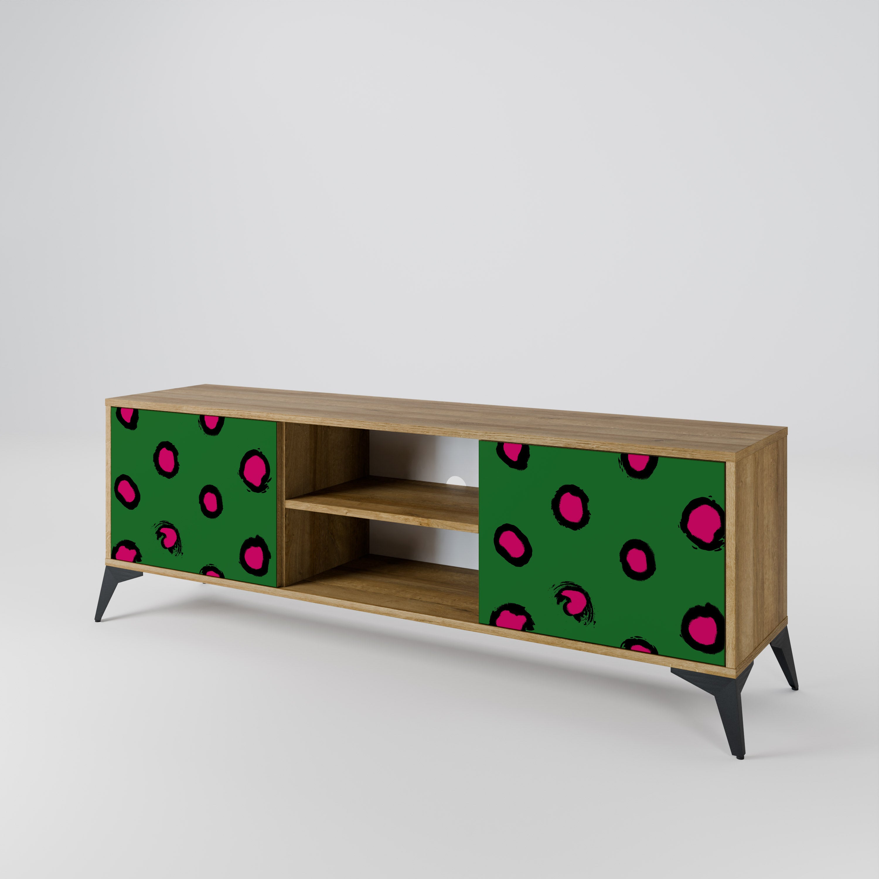 FUNKY SPOTS 2-Door TV Cabinet