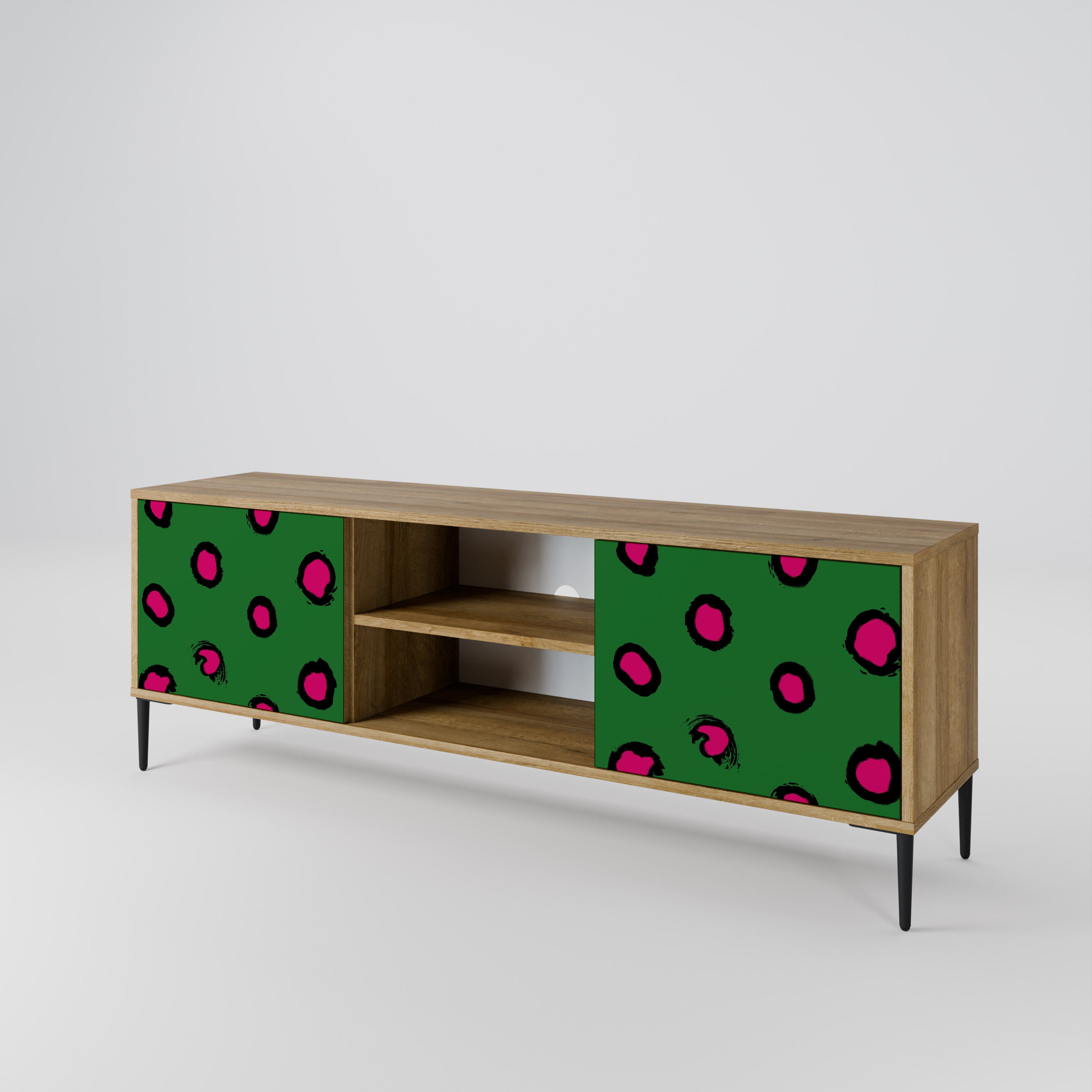 FUNKY SPOTS 2-Door TV Cabinet