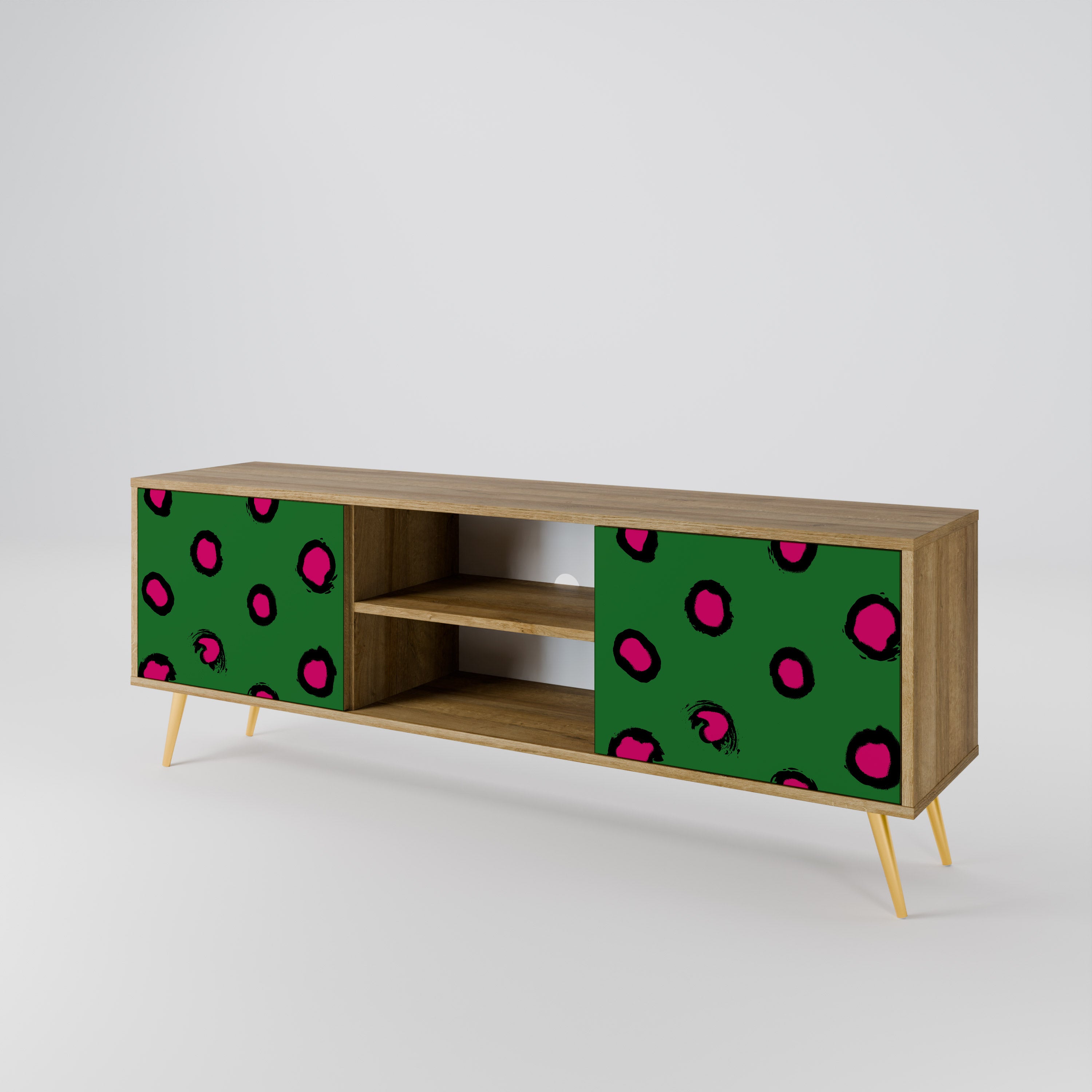 FUNKY SPOTS 2-Door TV Cabinet