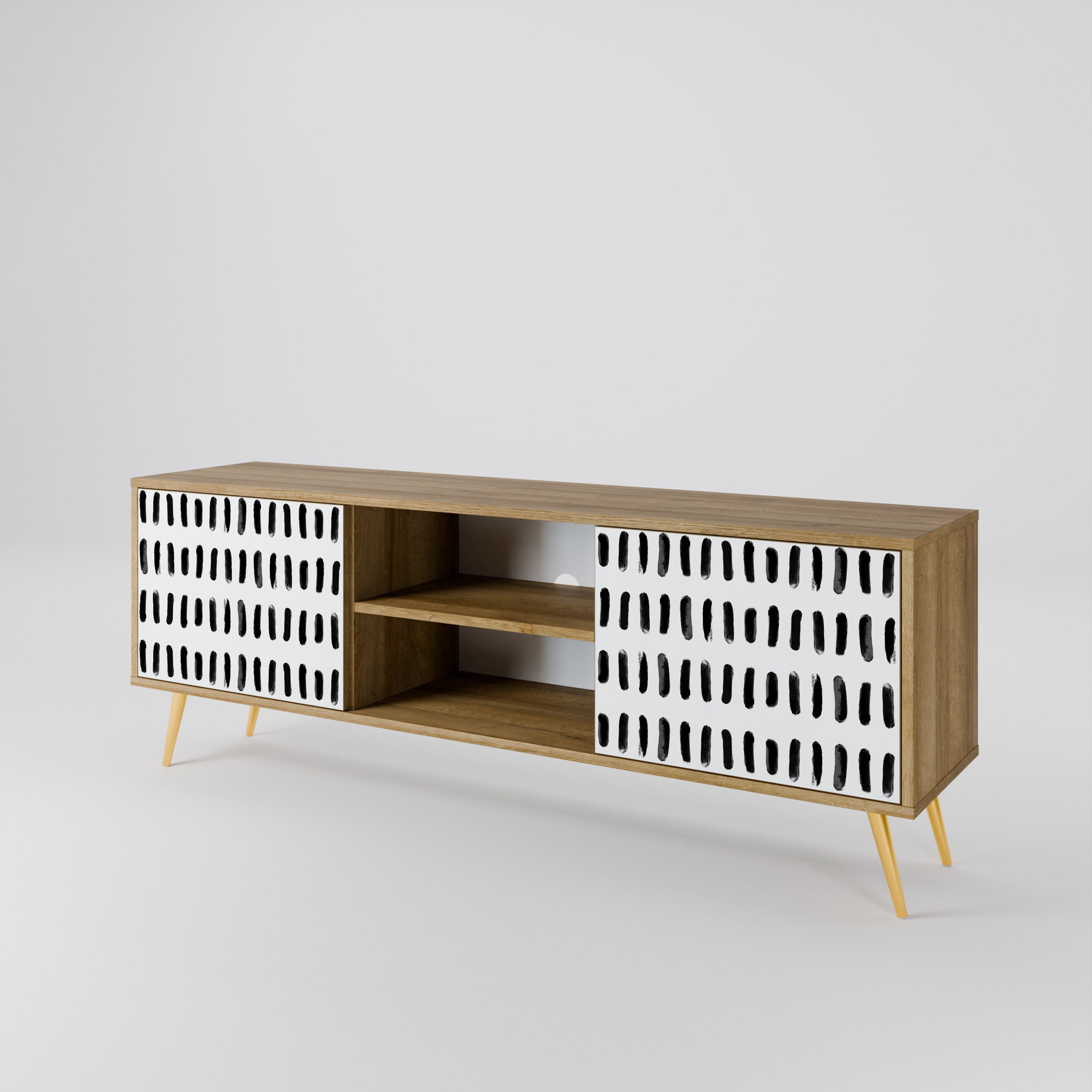 NIGHTY MELODIES 2-Door TV Cabinet