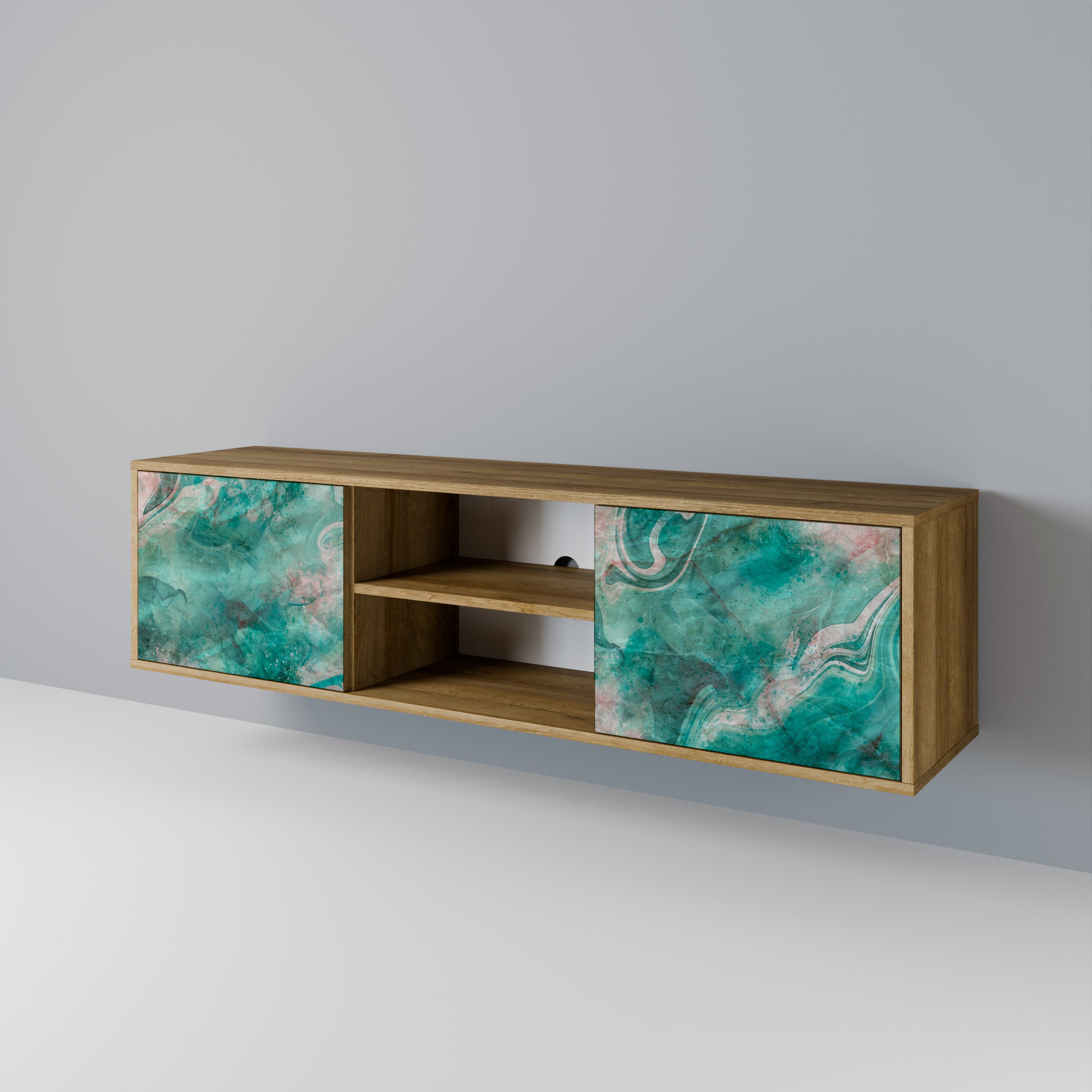 ABSTRACT ALCHEMY 2-Door TV Cabinet