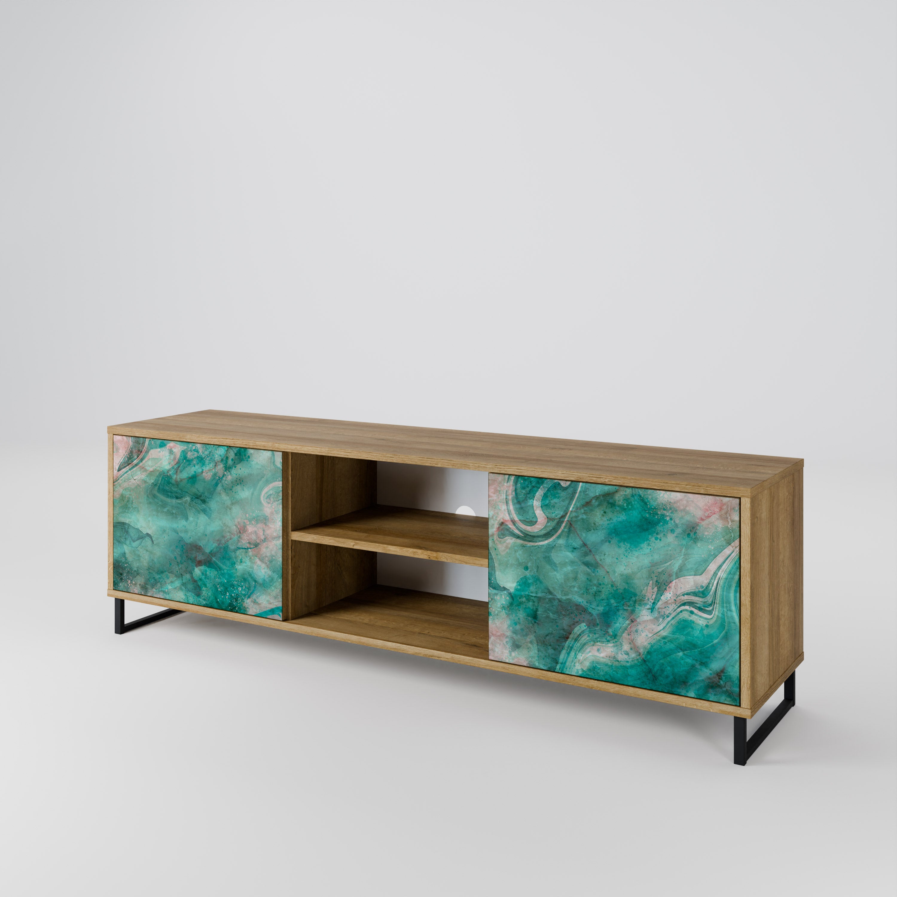 ABSTRACT ALCHEMY 2-Door TV Cabinet