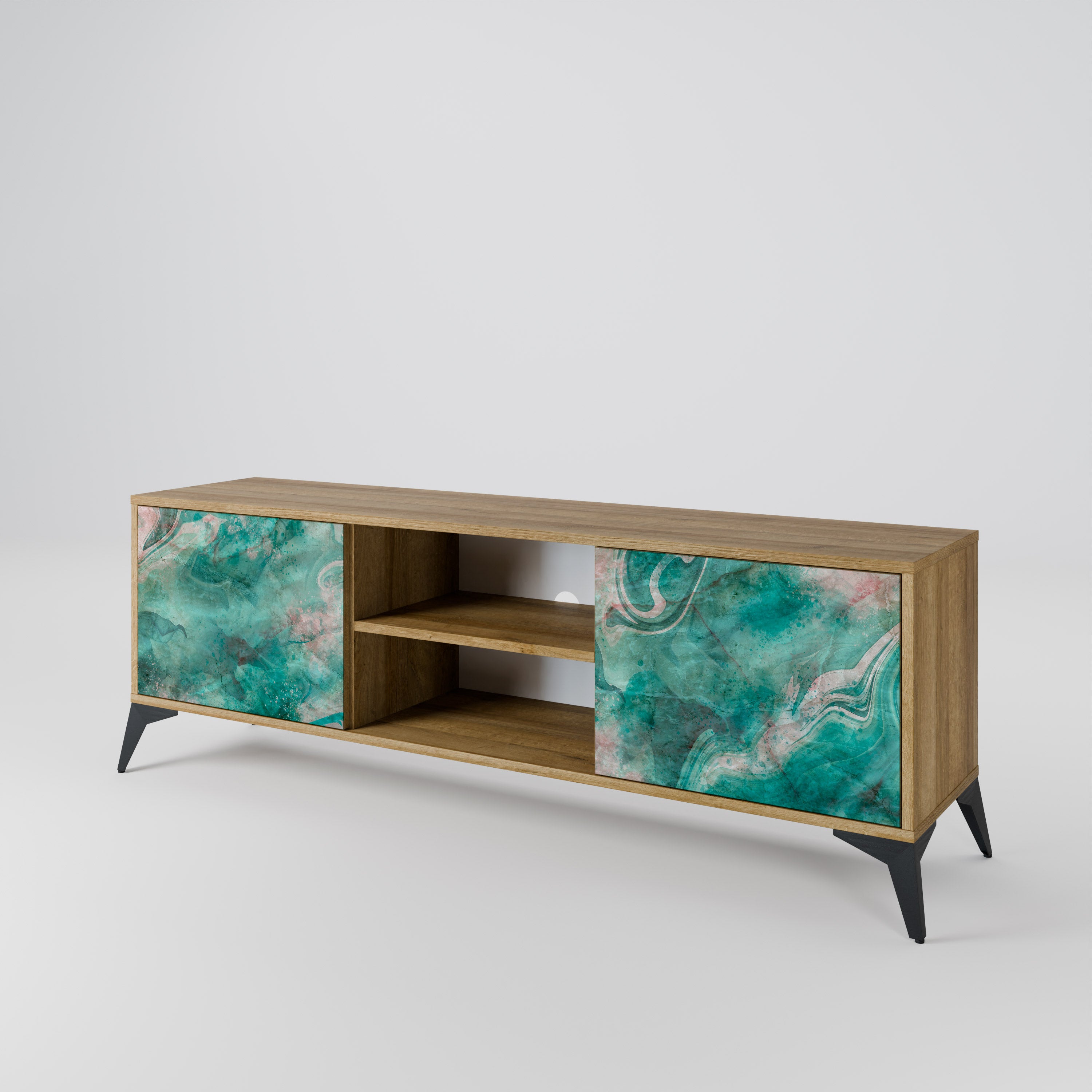 ABSTRACT ALCHEMY 2-Door TV Cabinet