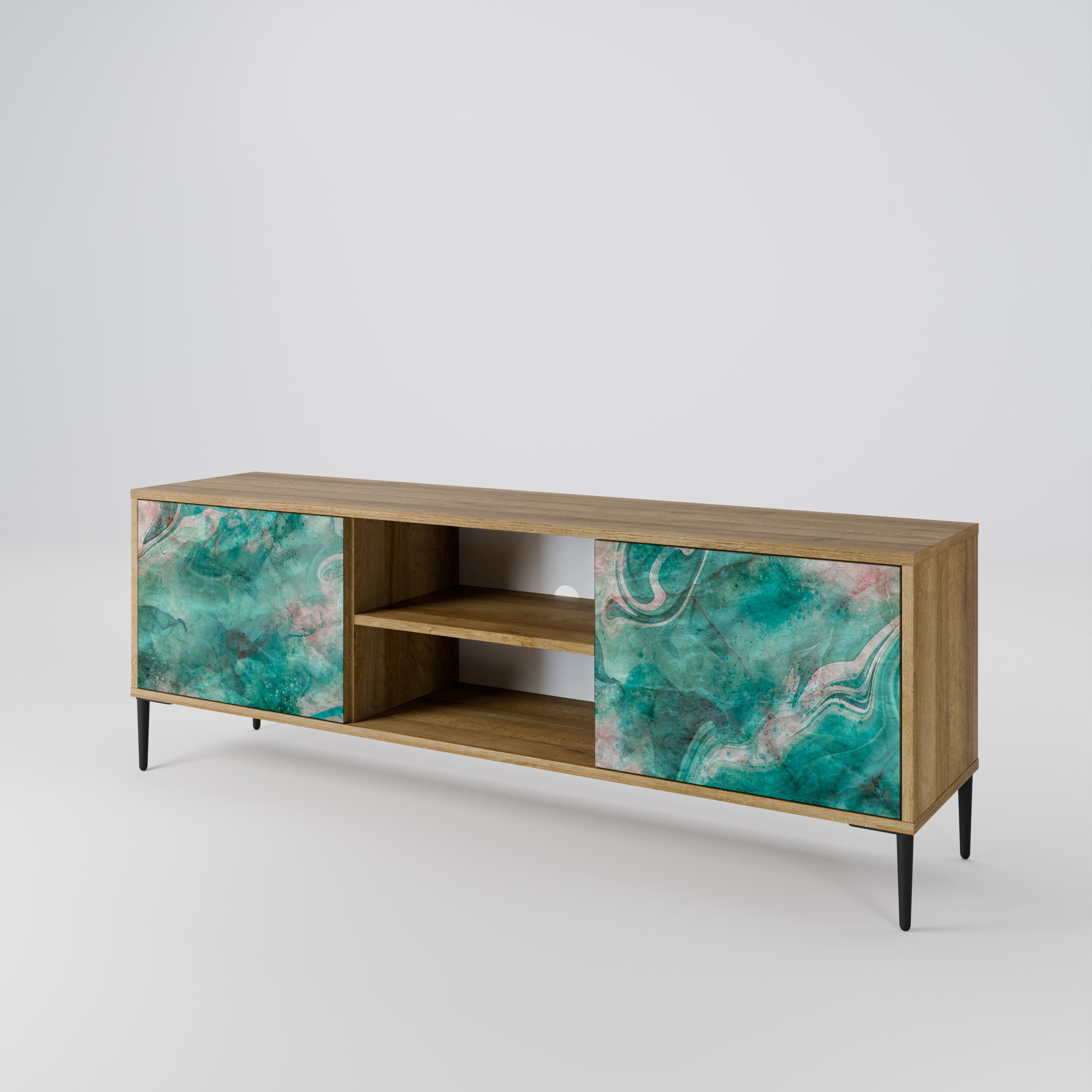 ABSTRACT ALCHEMY 2-Door TV Cabinet