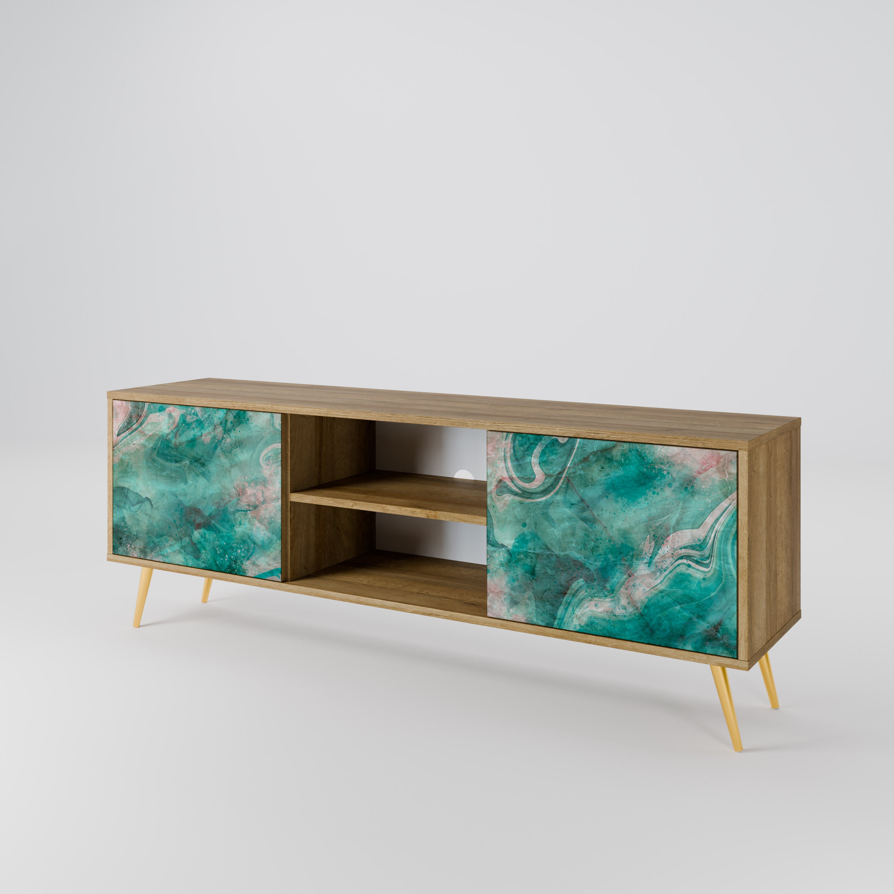ABSTRACT ALCHEMY 2-Door TV Cabinet