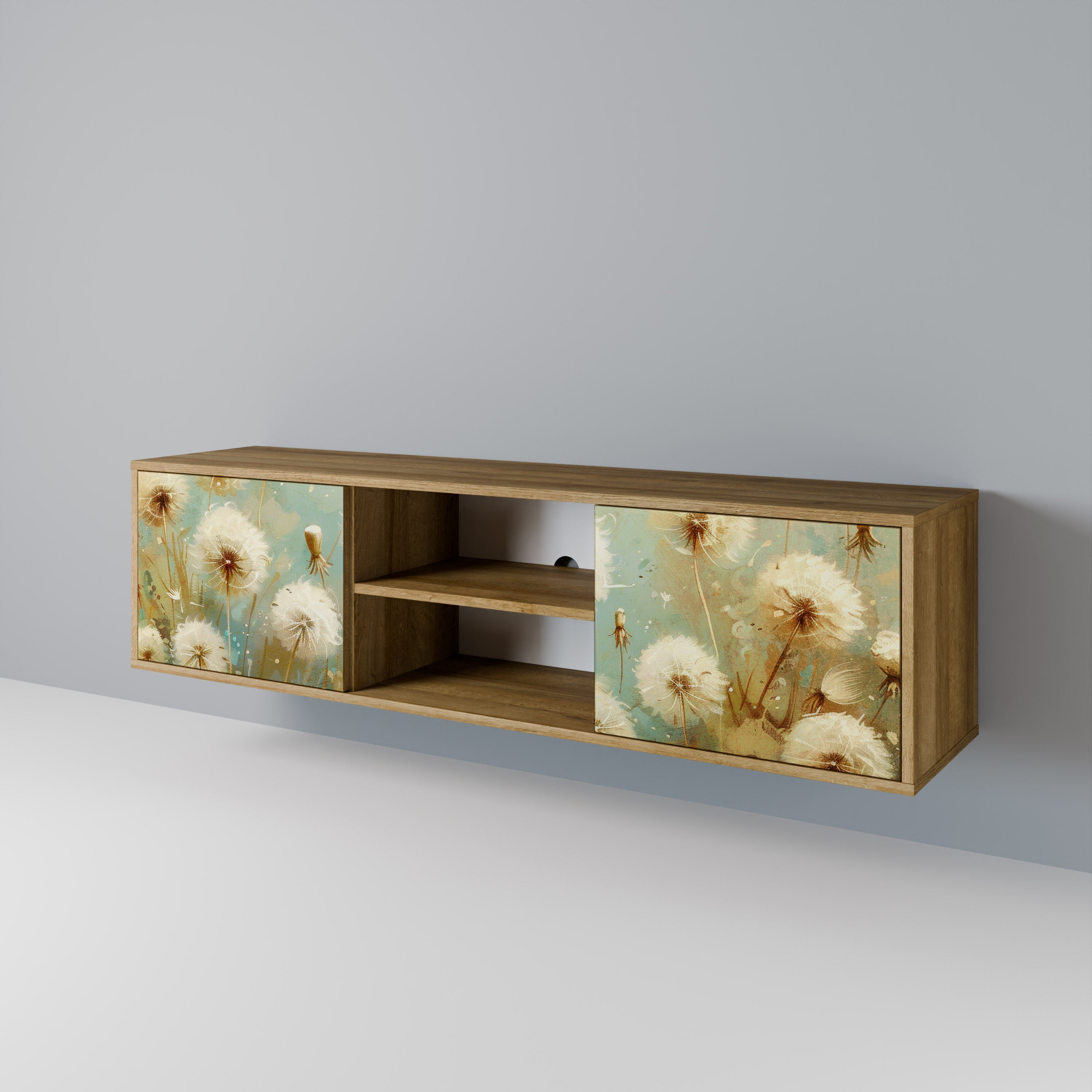 DREAMY MEADOW 2-Door TV Cabinet