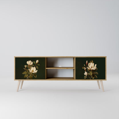 FLORAL NOIR Dvoudveřový TV stolek