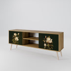 FLORAL NOIR 2-Door TV Cabinet