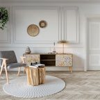 SPRING WHIMSY 2-Door TV Cabinet