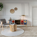 SCANDIC FLOWERET 2-Door TV Cabinet