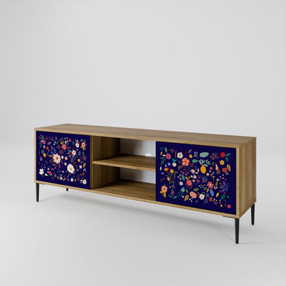 FLORAL COMBINATION Dvoudveřový TV stolek