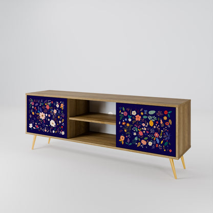 FLORAL COMBINATION Dvoudveřový TV stolek