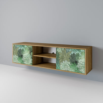 SUCCULENT CLUSTER Dvoudveřový TV stolek