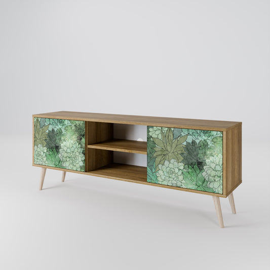 SUCCULENT CLUSTER Dvoudveřový TV stolek
