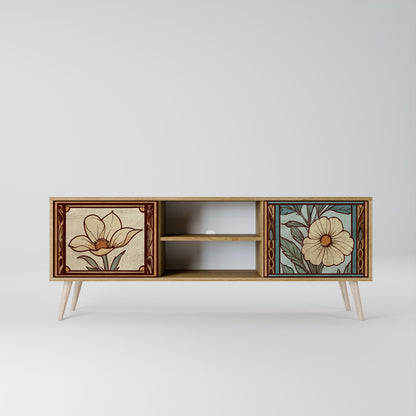 TIMELESS FLORA Dvoudveřový TV stolek