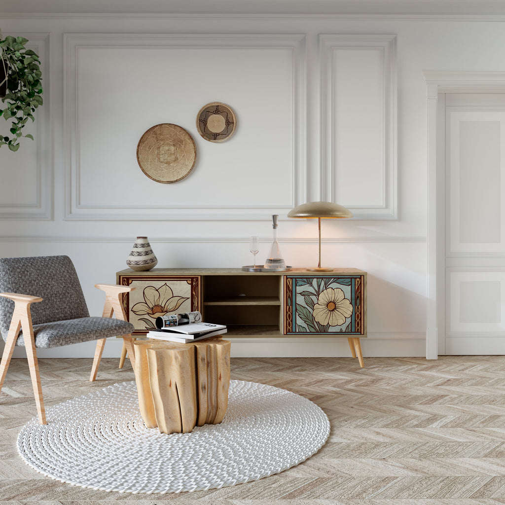 TIMELESS FLORA 2-Door TV Cabinet