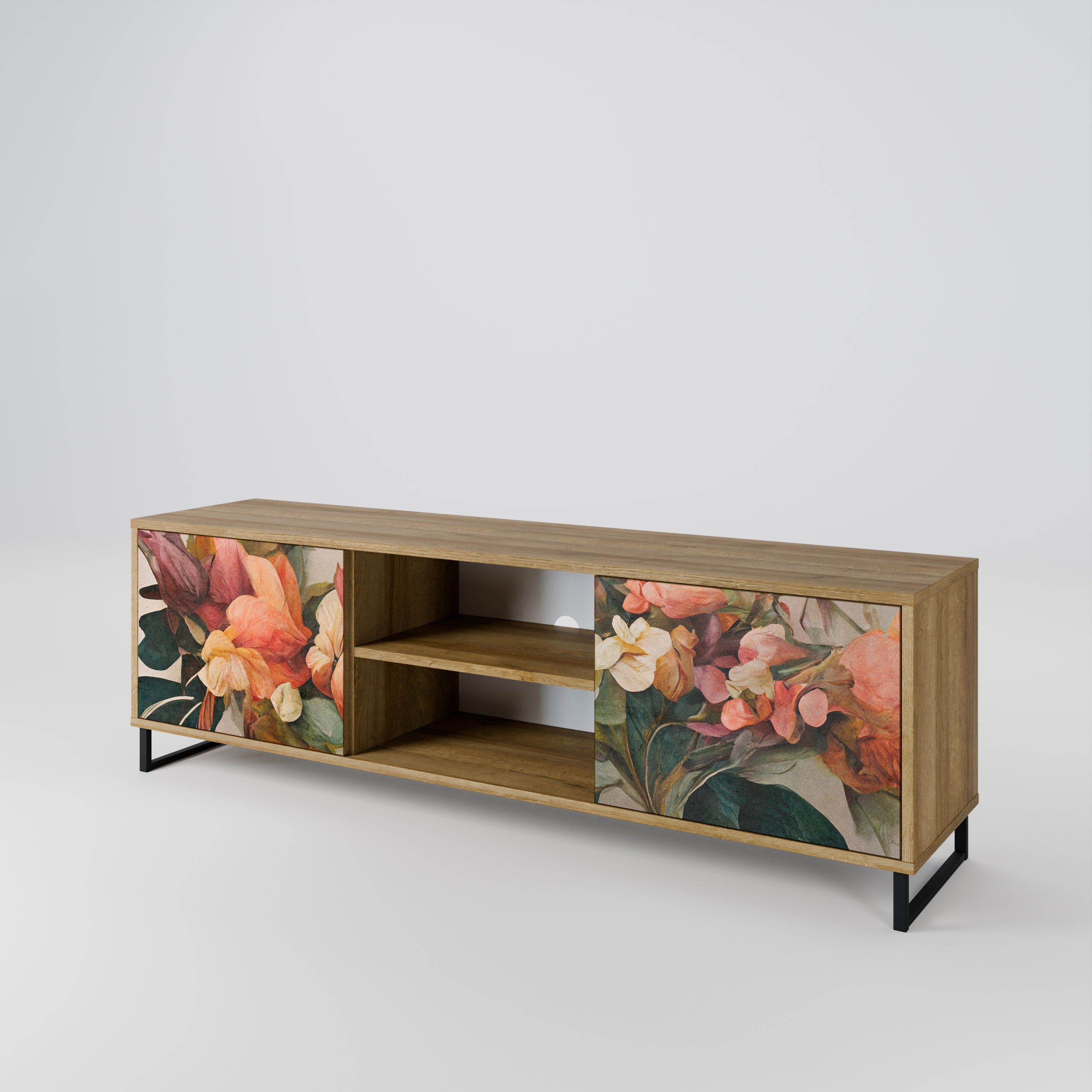 STYLISH BEAUTY 2-Door TV Cabinet