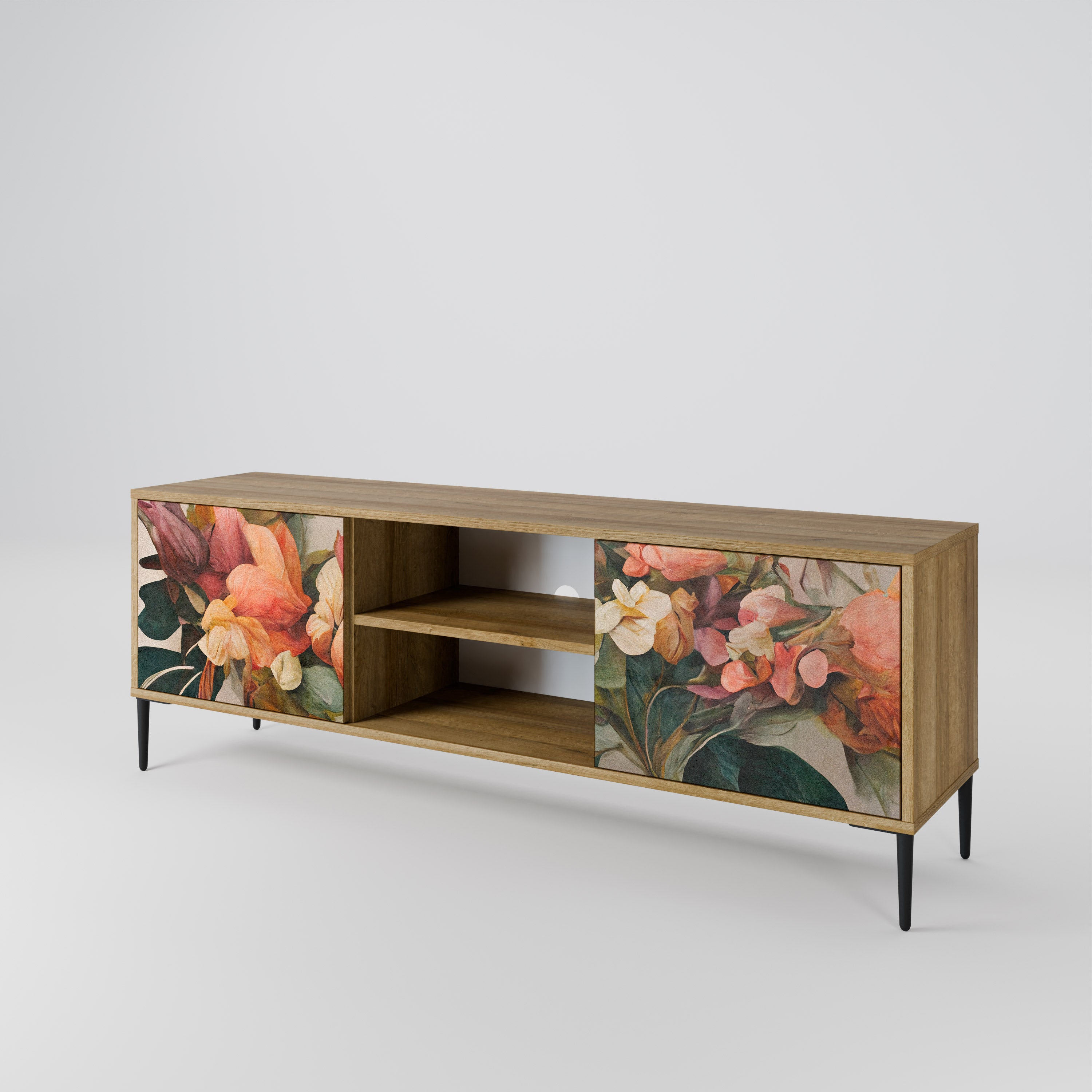 STYLISH BEAUTY 2-Door TV Cabinet